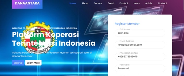 Danaantara Platform Koperasi Terintegrasi Indonesia Taekwondo Indonesia Smart